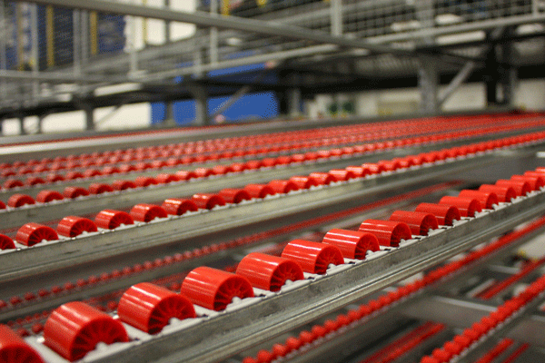 Rafturi gravitaționale pentru cutii