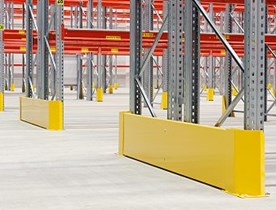 Elemente de protecţie pentru capătul rafturilor