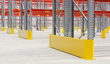 Elemente de protecţie pentru capătul rafturilor