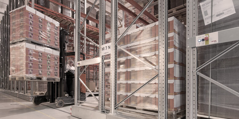 MOVO Mobile Pallet Racking System